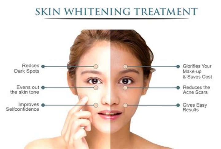 What is used to bleach skin?