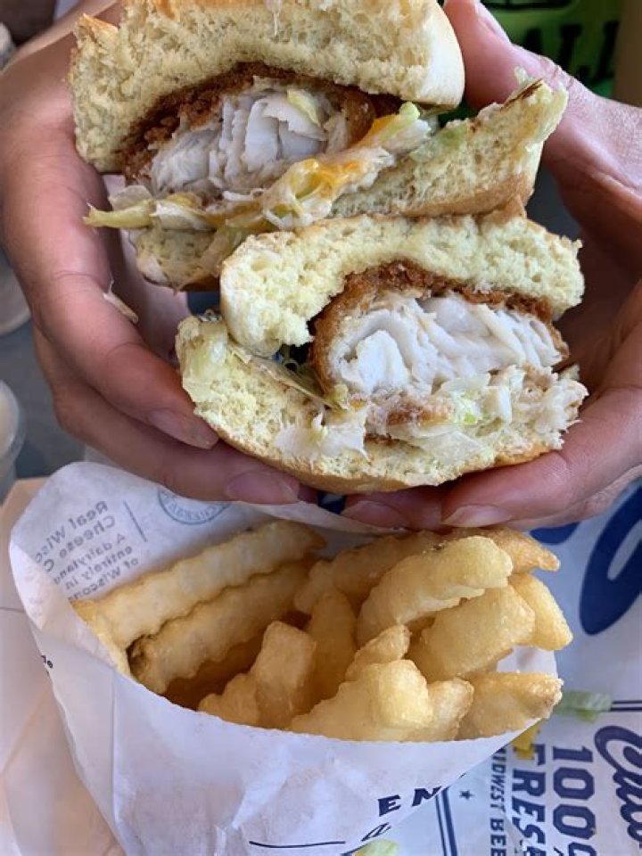 What kind of fish does Culver's use?