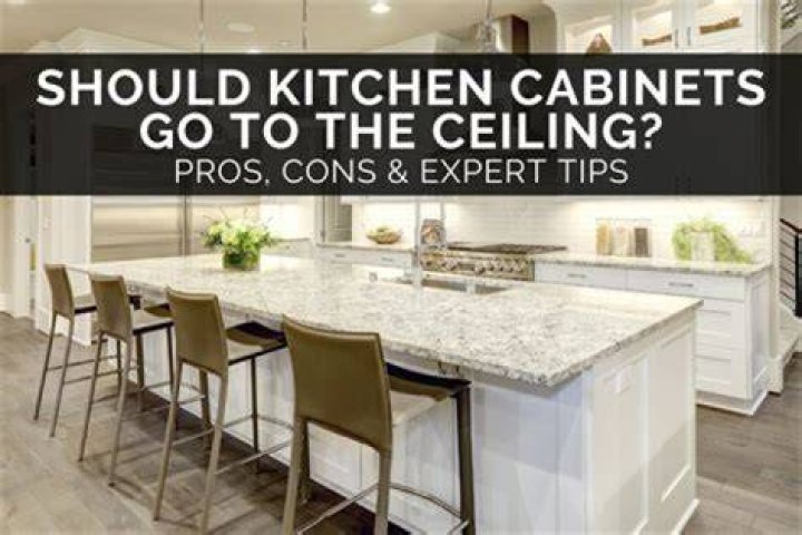 What to do with cabinets that don't go to the ceiling?