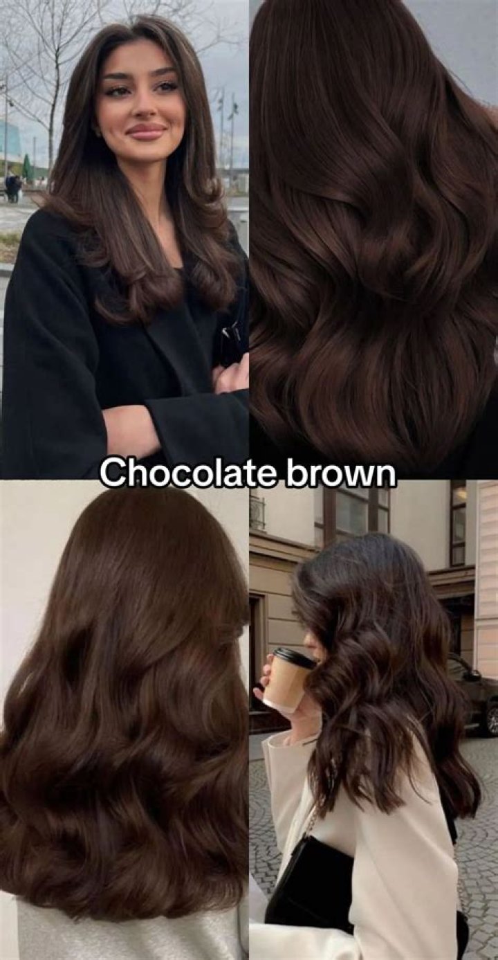 What undertone is chocolate brown hair?