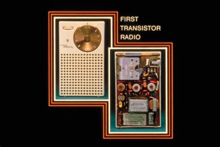 When was the first transistor radio invented?