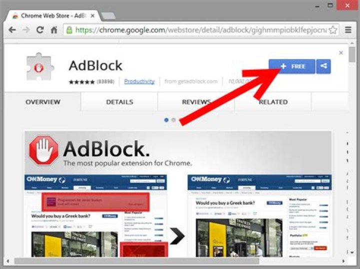 Where is the ad blocker on Google Chrome?