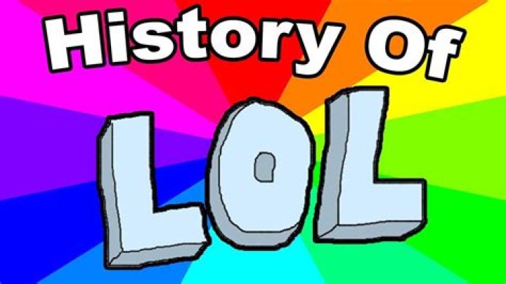 Who created the word LOL?