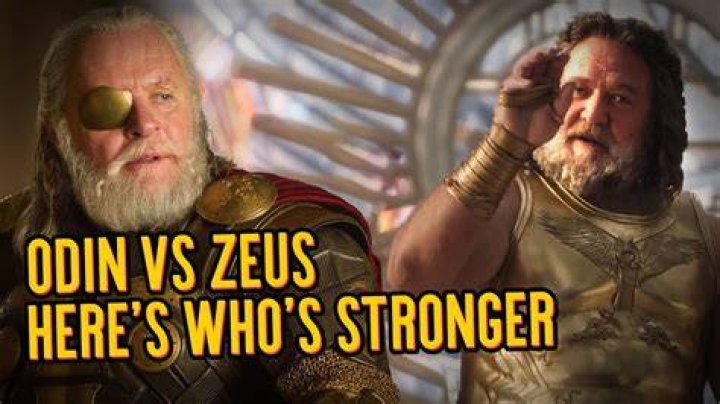 Who is stronger Thor or Zeus?