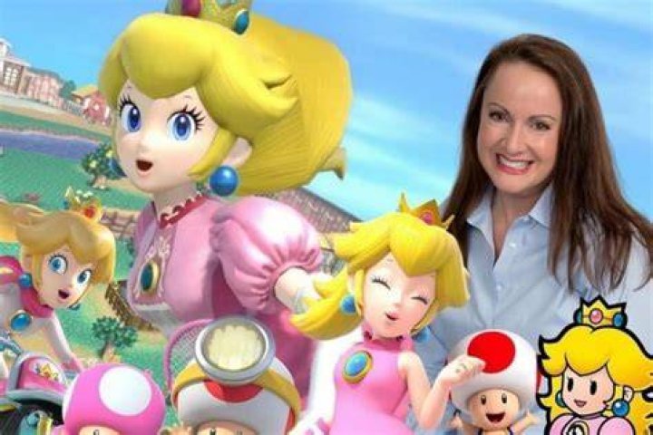 Who voices Princess Peach?