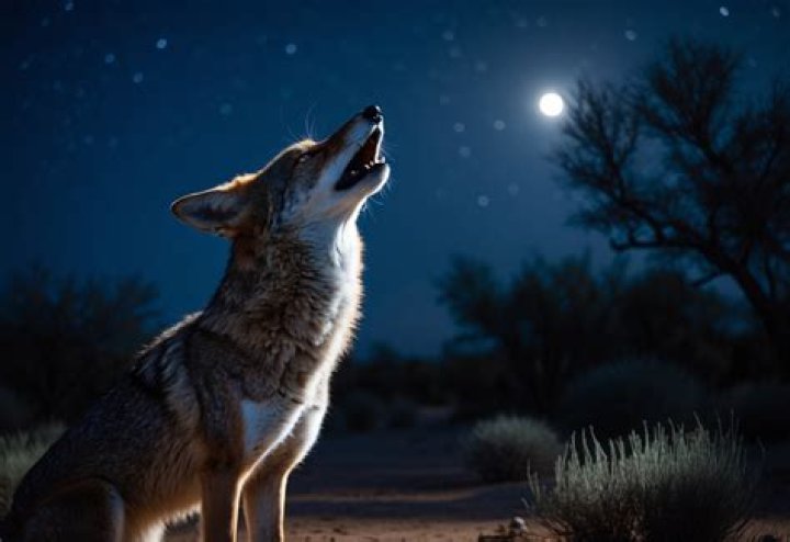 Why do coyotes scream at night?