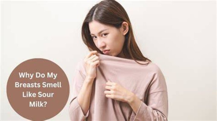 Why do my clothes smell like sour milk?