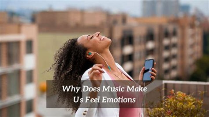 Why does music make us feel emotions?