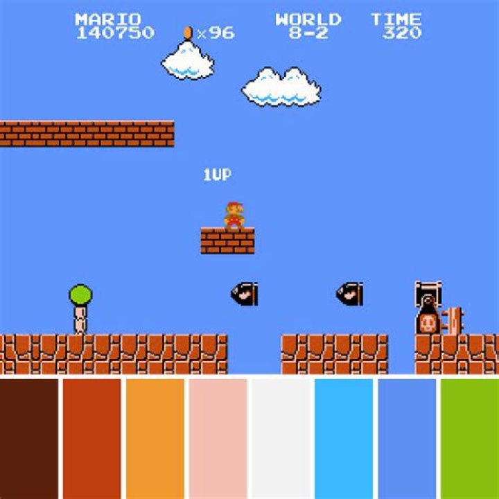 Why does Super Mario World turn brown?