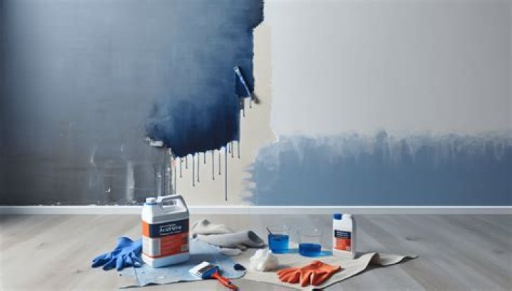 Will acetone dissolve latex paint?