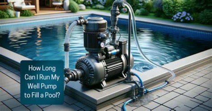 Will filling a pool run a well dry?